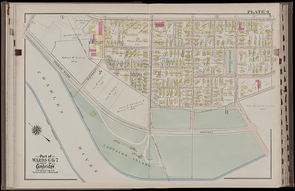 Atlas of the city of Cambridge, Massachusetts
