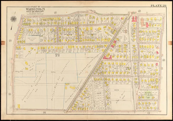 Atlas of the city of Boston, Dorchester