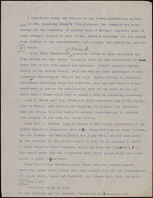 Untitled transcript, [1926]