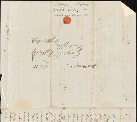 Morgan Gerry to George Coffin, 1 August 1845