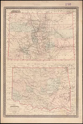 Johnson's Colorado ; Johnson's Indian Territory