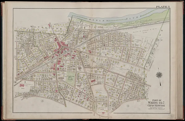 Atlas of the city of Newton, Massachusetts