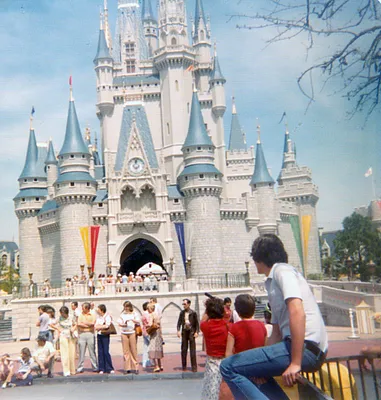 Uncle Tom, trip to Disney World, 1979