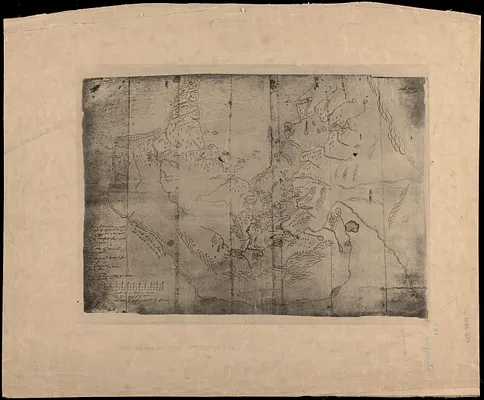 A chart of Massachusetts Bay