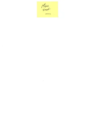 Todd Stern July 8, 1997: Miscellaneous Sent [1]