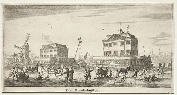 Various Ships and Views of Amsterdam (Verscheÿde Schepen en Gesichten van Amstelredam), Part III: De Block-huÿsen
