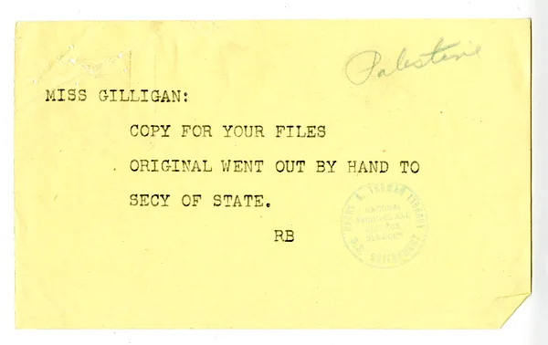 Correspondence Between President Harry S. Truman and Secretary of State James Byrnes, with Related Note