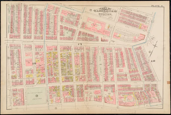 Atlas of the city of Boston : city proper