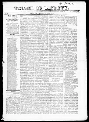 The Tocsin of Liberty