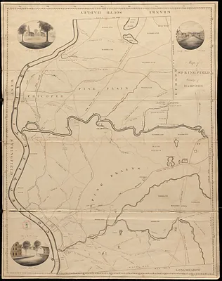 Plan of Springfield, surveyor's name not given, dated 1830