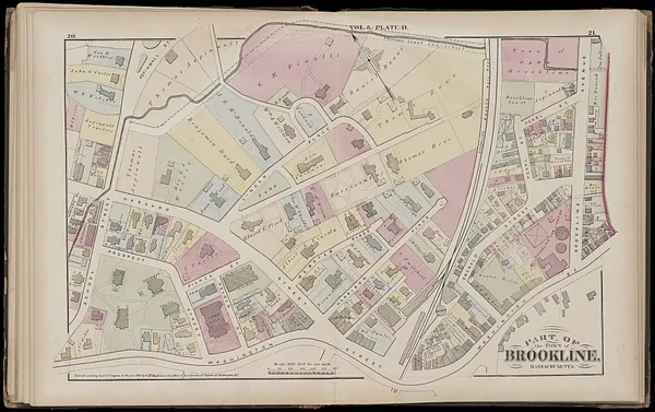 Atlas of the town of Brookline, Massachusetts