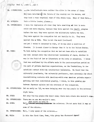 Transcript of Princeton Seminar Discussion, Reel 4, Track 1