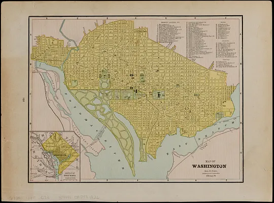 Map of Washington