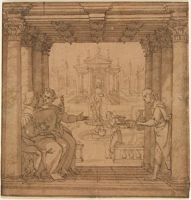 Illustration from Torquato Tasso's Gerusalemme Liberata