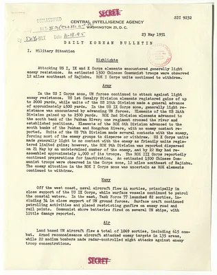 Memorandum, Daily Korean Bulletin