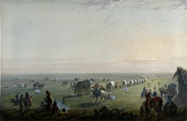 Breaking up Camp at Sunrise