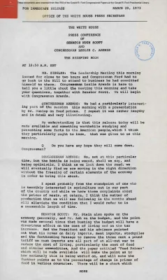 White House Leadership Meeting, 3/20/73