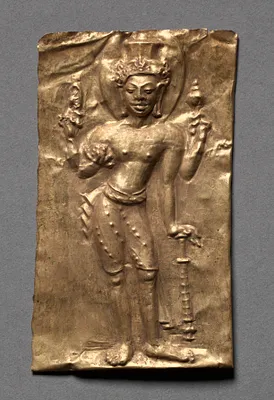 Plaque with Vishnu