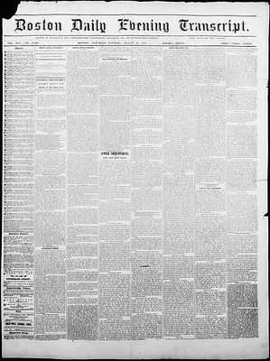Boston Daily Evening Transcript