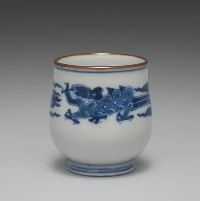 Cup from Sake Cups with Dragons
