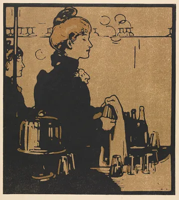 London Types: Barmaid