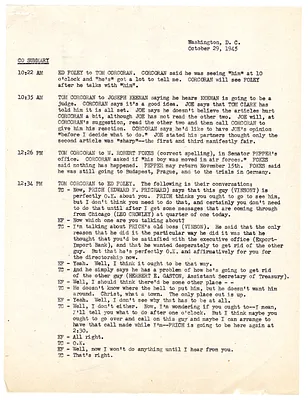 Summaries of Telephone Conversations