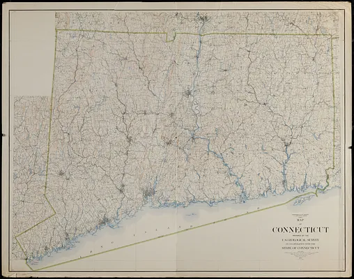 Map of Connecticut