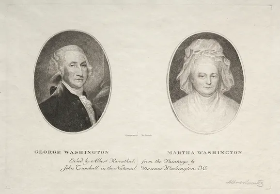 George and Martha Washington
