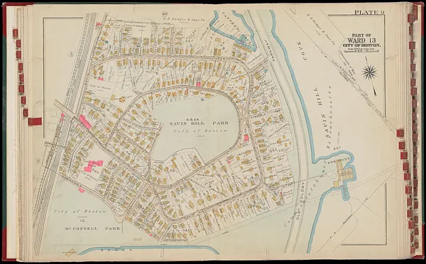 Atlas of the city of Boston, Dorchester : from actual surveys and official plans