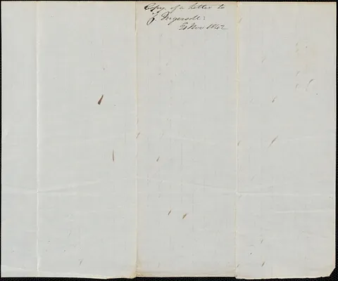 George Coffin to Zebulon Ingersoll, 21 November 1842