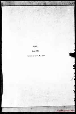 Volume 331, November 15 – November 26, 1940