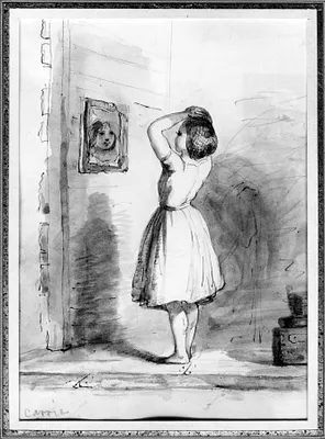 Carrie. Toilet- at the Broken Mirror