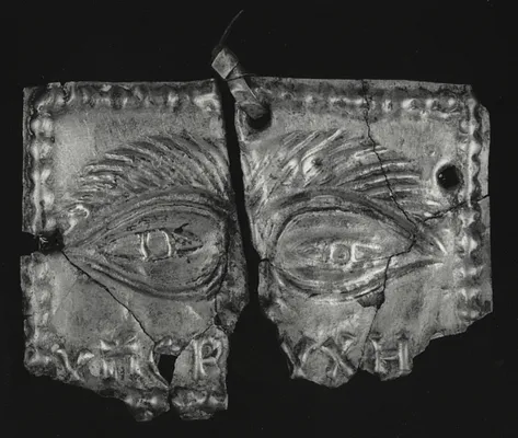 Votive Plaque with Eyes