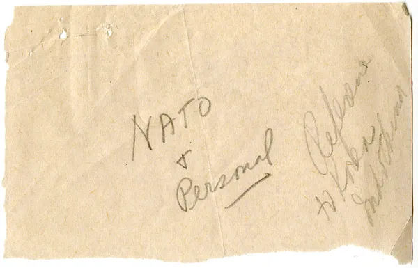Telegram from Secretary of State Dean Acheson