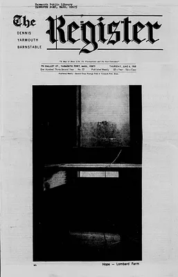 The Dennis Yarmouth Barnstable Register