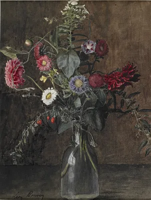 Bouquet of Flowers with Dahlias
