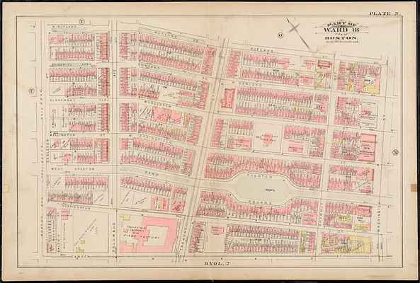 Atlas of the city of Boston : city proper