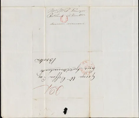 W.P. Sawyer to George Coffin, 26 November 1832