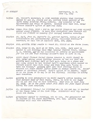 Summaries of Telephone Conversations