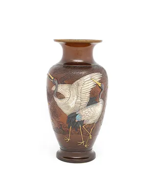 Vase with Two Cranes