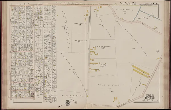 Atlas of the city of Chelsea and the towns of Revere & Winthrop, Massachusetts