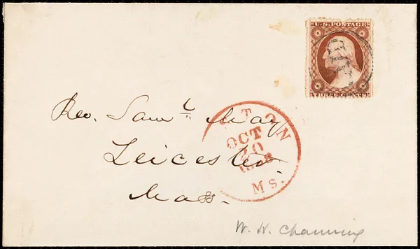 Letter from William Henry Channing, Boston, to Samuel May, Oct. 20, 1858