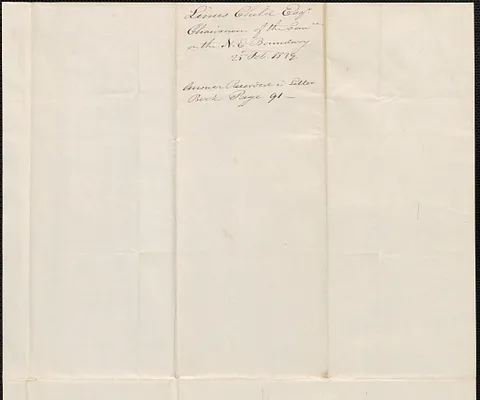 Linus Child to George Coffin, 25 February 1839