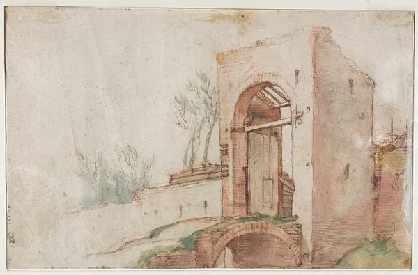 Bridge and Gate (verso)