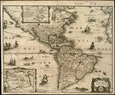 America nouiter delineata