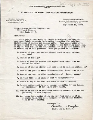 Letters Received, September 13, 1929