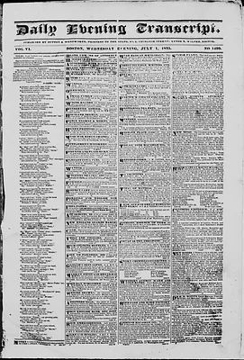Daily Evening Transcript