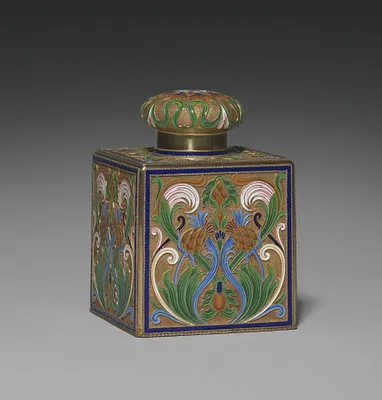 Covered Tea Caddy