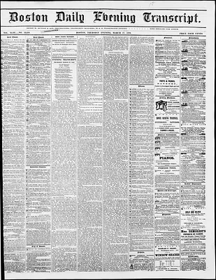 Boston Daily Evening Transcript