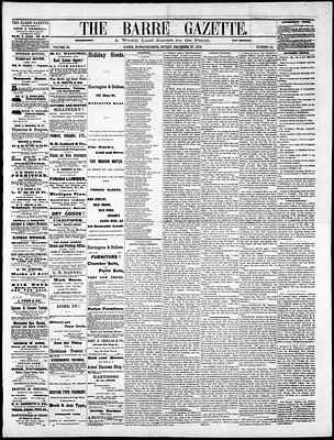 Barre Gazette